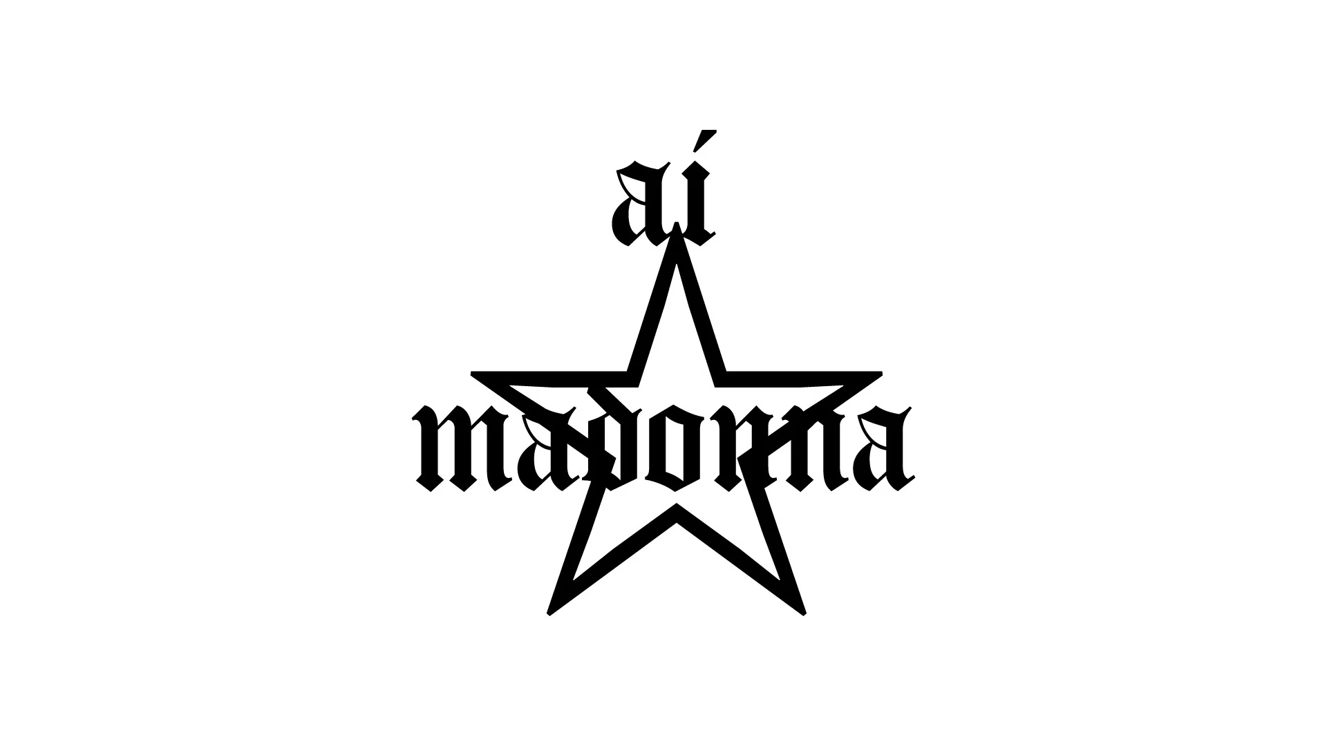 aima — Latin-letter artist logo