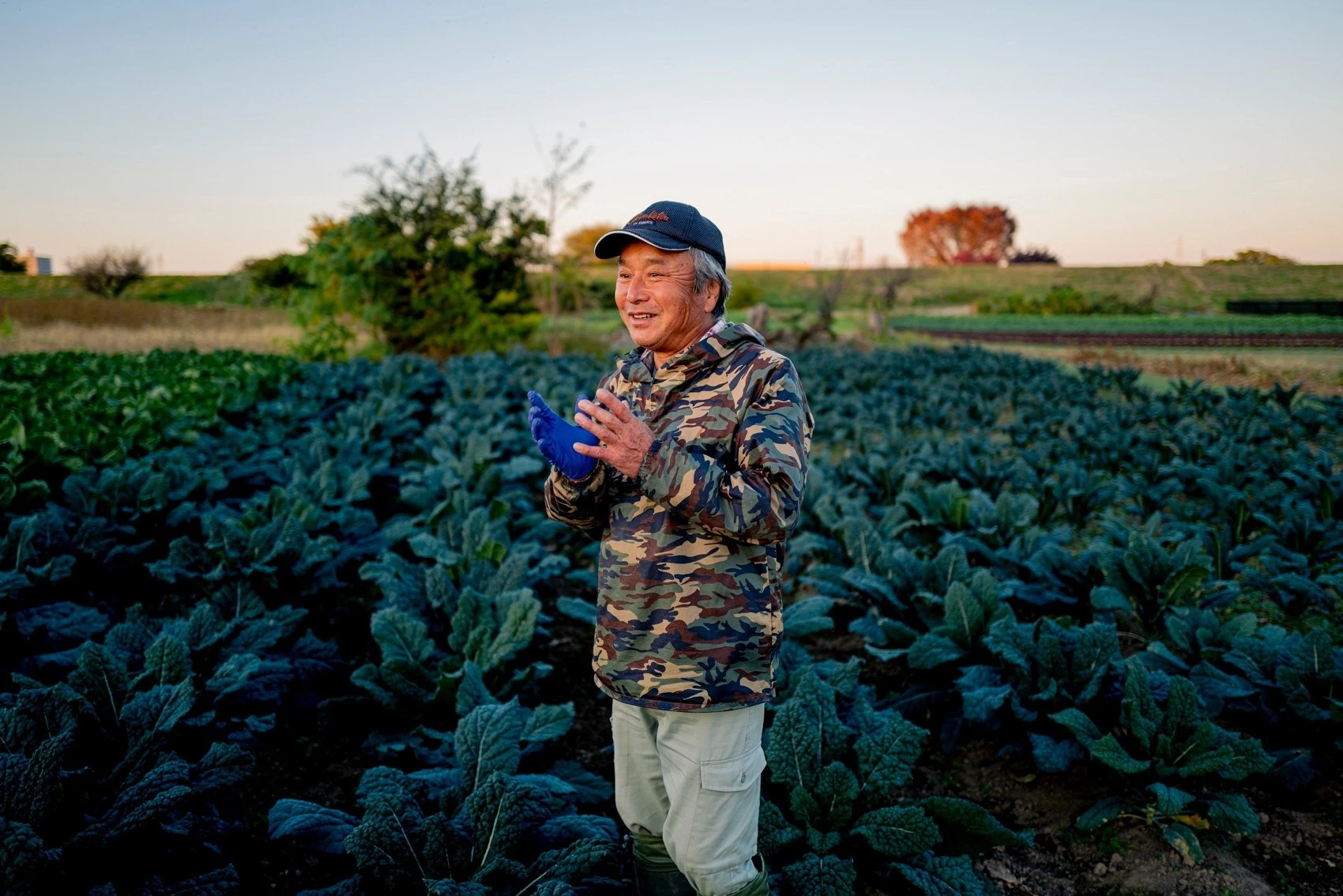 dale — Portrait of a grower in the fields