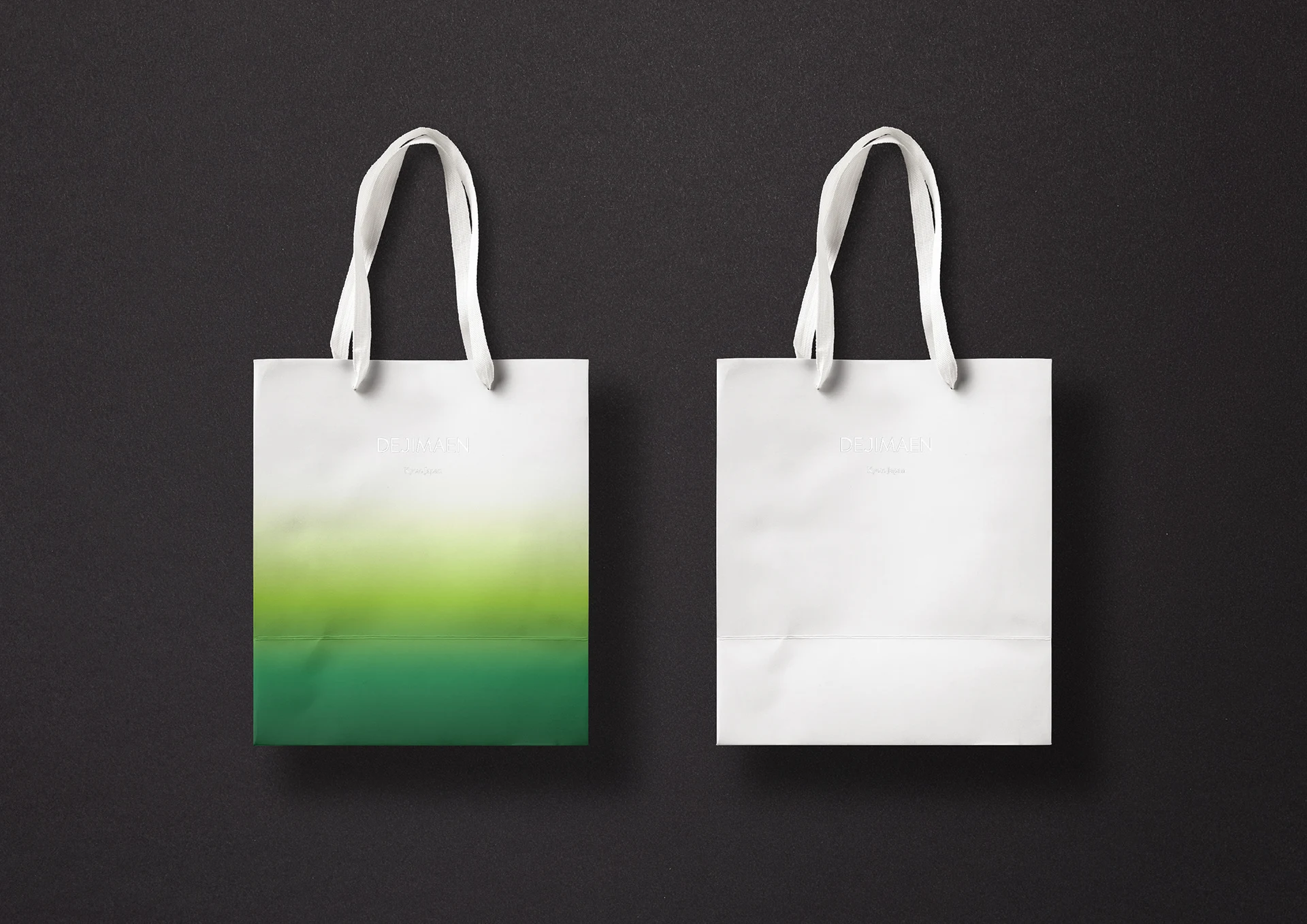 dejimaen kyoto japan — Gradient tote bags