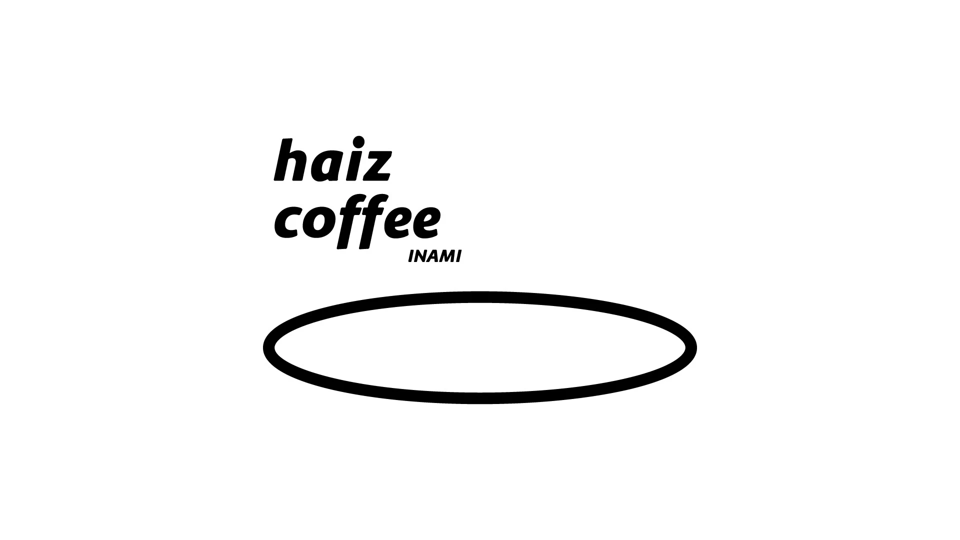 haiz — Logo and oval cup motif